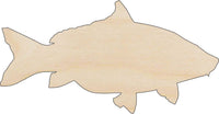 Fish Wood Craft Shape - Laser Cut Baltic Birch Unfinished DIY Wood Art Supplies FSH38 - The Wood Shape Store