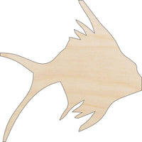 Fish Wood Craft Shape - Laser Cut Baltic Birch Unfinished DIY Wood Art Supplies FSH40 - The Wood Shape Store