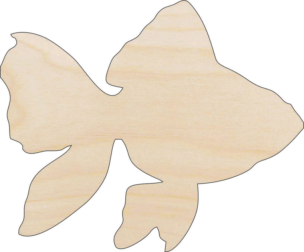 Fish - Laser Cut Out Unfinished Wood Craft Shape FSH47