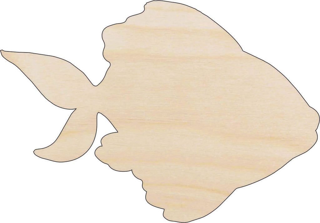 Fish - Laser Cut Out Unfinished Wood Craft Shape FSH57