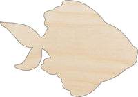 Fish Wood Craft Shape - Laser Cut Baltic Birch Unfinished DIY Wood Art Supplies FSH57 - The Wood Shape Store