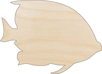 Fish Wood Craft Shape - Laser Cut Baltic Birch Unfinished DIY Wood Art Supplies FSH61 - The Wood Shape Store