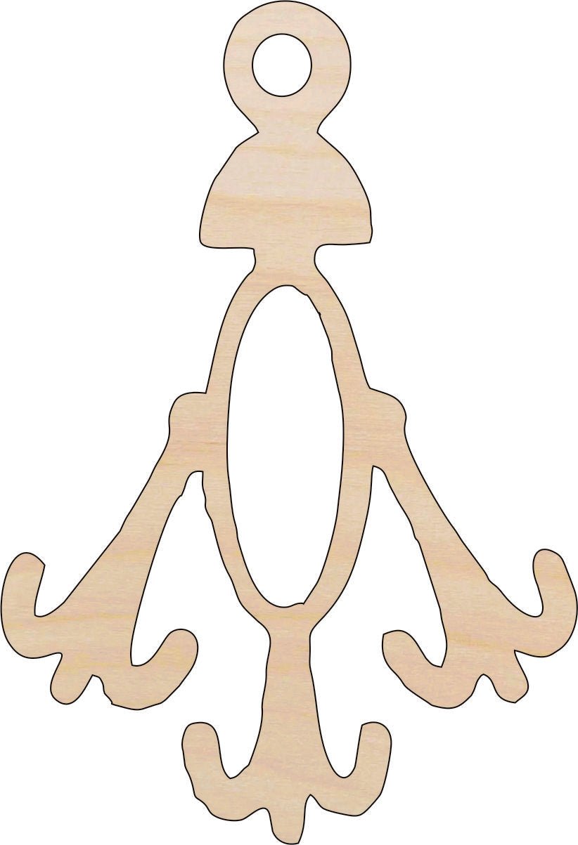 Fishing Wood Craft Shape - Laser Cut Baltic Birch Unfinished DIY Wood Art Supplies HNT13 - The Wood Shape Store