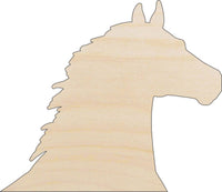 Horse Wood Craft Shape - Laser Cut Baltic Birch Unfinished DIY Wood Art Supplies HRS43 - The Wood Shape Store
