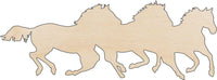 Horse Wood Craft Shape - Laser Cut Baltic Birch Unfinished DIY Wood Art Supplies HRS90 - The Wood Shape Store