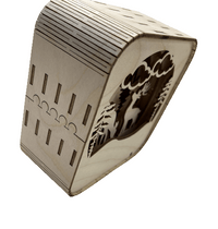 Deer 3D Laser Cut – Baltic Birch Wood Craft Supplies | DIY Wood Kit BOX4 - The Wood Shape Store