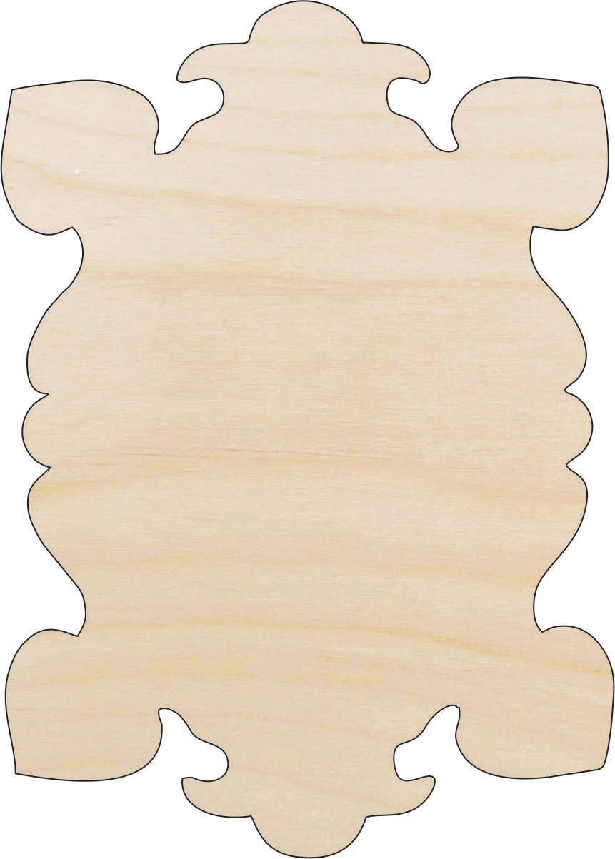 Gift Tag Wood Craft Shape - Laser Cut Baltic Birch Unfinished DIY Wood Art Supplies KEY22 - The Wood Shape Store