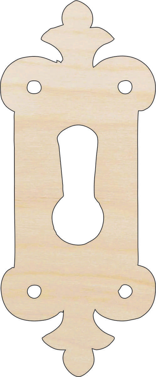 Key - Laser Cut Out Unfinished Wood Craft Shape KEY6