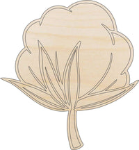 Cotton Bud Wood Craft Shape - Laser Cut Baltic Birch Unfinished DIY Wood Art Supplies LEF12 - The Wood Shape Store