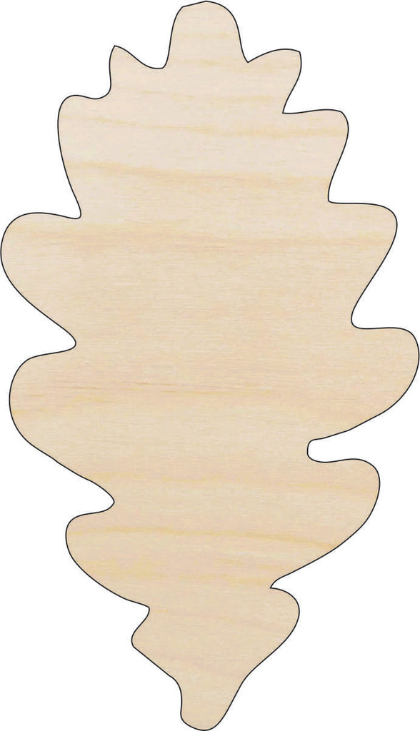 Leaf - Laser Cut Out Unfinished Wood Craft Shape LEF1