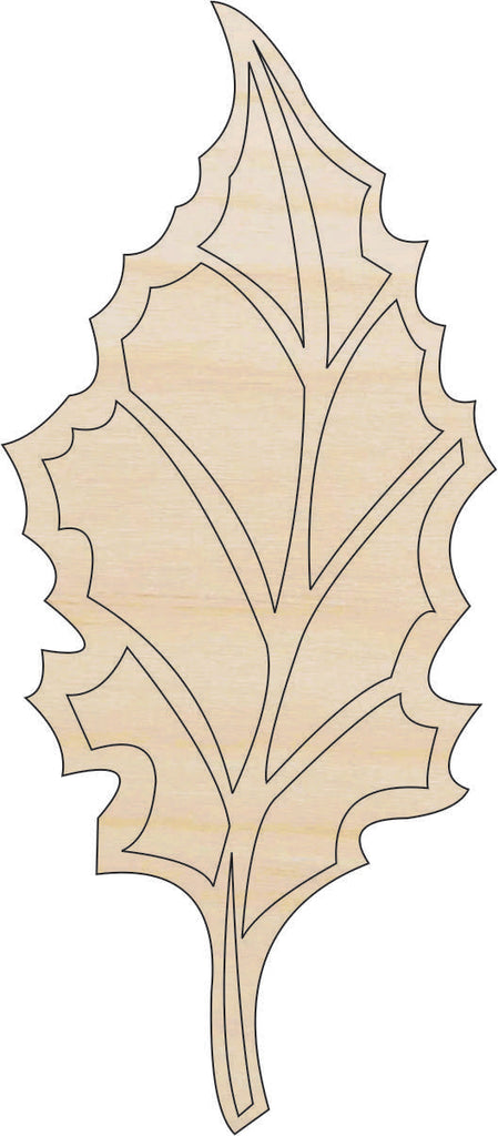 Leaf - Laser Cut Out Unfinished Wood Craft Shape LEF20