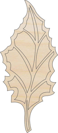 Leaf Wood Craft Shape - Laser Cut Baltic Birch Unfinished DIY Wood Art Supplies LEF20 - The Wood Shape Store
