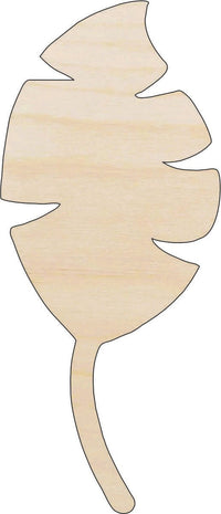 Leaf Wood Craft Shape - Laser Cut Baltic Birch Unfinished DIY Wood Art Supplies LEF23 - The Wood Shape Store