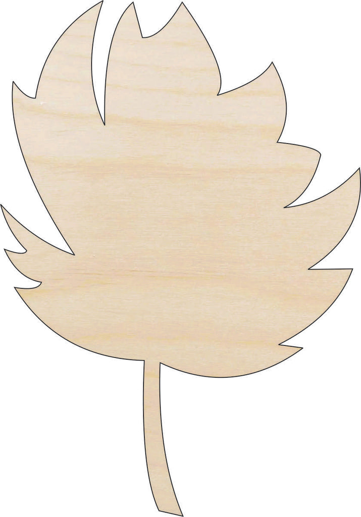 Leaf - Laser Cut Out Unfinished Wood Craft Shape LEF24