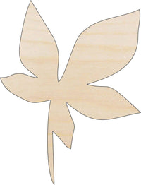 Leaf Wood Craft Shape - Laser Cut Baltic Birch Unfinished DIY Wood Art Supplies LEF27 - The Wood Shape Store