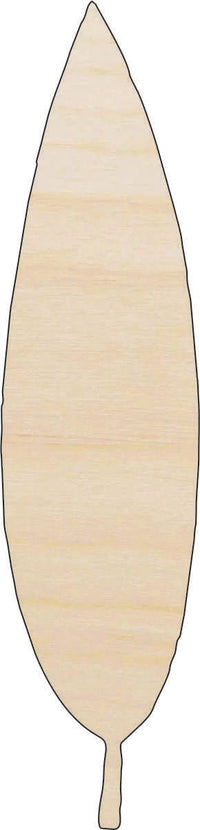 Leaf Wood Craft Shape - Laser Cut Baltic Birch Unfinished DIY Wood Art Supplies LEF32 - The Wood Shape Store