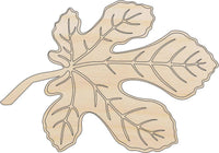Leaf Wood Craft Shape - Laser Cut Baltic Birch Unfinished DIY Wood Art Supplies LEF39 - The Wood Shape Store