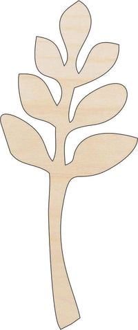 Leaf Wood Craft Shape - Laser Cut Baltic Birch Unfinished DIY Wood Art Supplies LEF40 - The Wood Shape Store