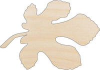 Leaf Wood Craft Shape - Laser Cut Baltic Birch Unfinished DIY Wood Art Supplies LEF47 - The Wood Shape Store