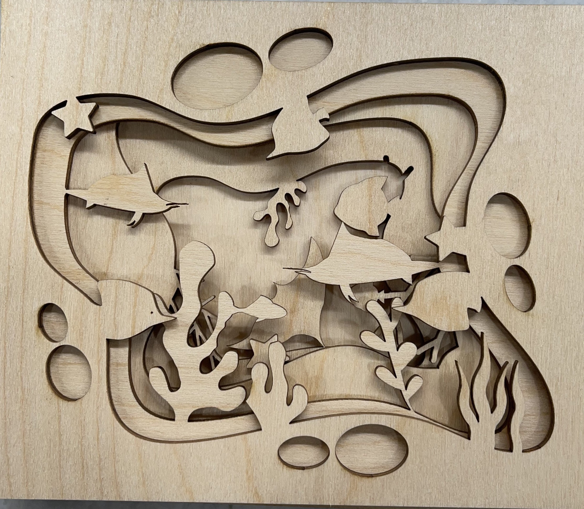Ohio State Mantel Piece Live Edge Wood Laser Engraved Art – Fallen