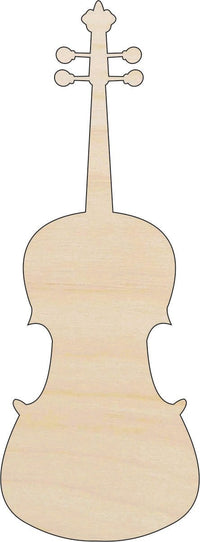 Guitar Wood Craft Shape - Laser Cut Baltic Birch Unfinished DIY Wood Art Supplies MSC21 - The Wood Shape Store