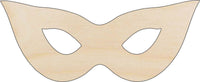 Mask Wood Craft Shape - Laser Cut Baltic Birch Unfinished DIY Wood Art Supplies MSK12 - The Wood Shape Store