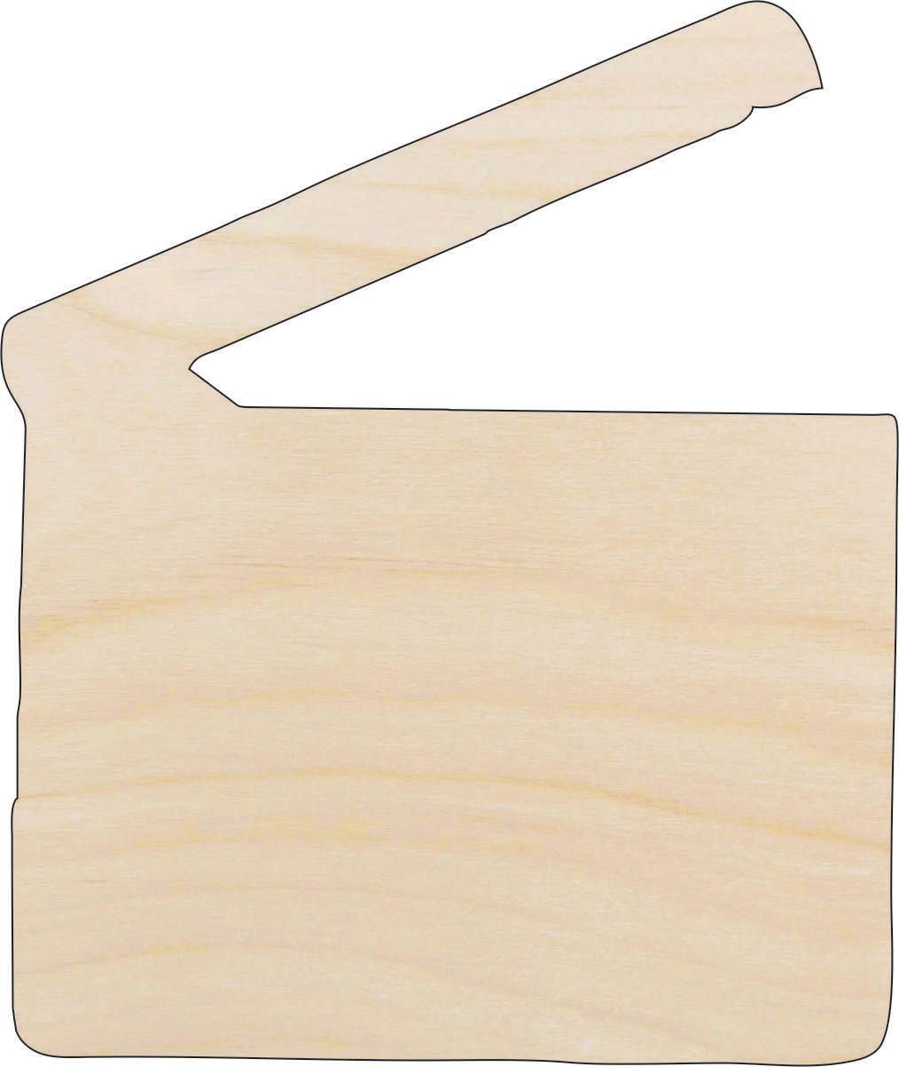 Clapboard Wood Craft Shape - Laser Cut Baltic Birch Unfinished DIY Wood Art Supplies MVE16 - The Wood Shape Store