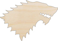 Dragon Wood Craft Shape - Laser Cut Baltic Birch Unfinished DIY Wood Art Supplies MYTH115 - The Wood Shape Store
