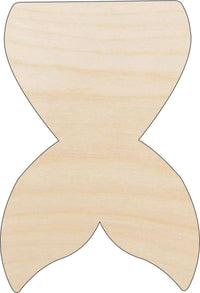 Mermaid Wood Craft Shape - Laser Cut Baltic Birch Unfinished DIY Wood Art Supplies MYTH129 - The Wood Shape Store