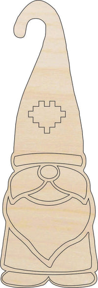 Gnome Wood Craft Shape - Laser Cut Baltic Birch Unfinished DIY Wood Art Supplies MYTH144 - The Wood Shape Store