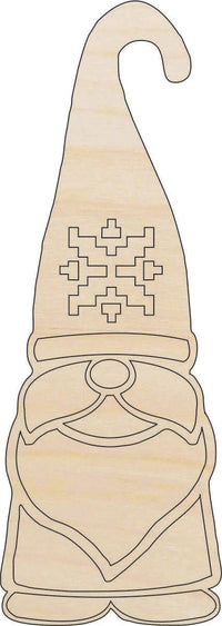 Gnome Wood Craft Shape - Laser Cut Baltic Birch Unfinished DIY Wood Art Supplies MYTH145 - The Wood Shape Store