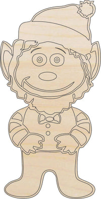Gnome Wood Craft Shape - Laser Cut Baltic Birch Unfinished DIY Wood Art Supplies MYTH14 - The Wood Shape Store