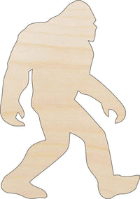 Bigfoot Wood Craft Shape - Laser Cut Baltic Birch Unfinished DIY Wood Art Supplies MYTH26 - The Wood Shape Store