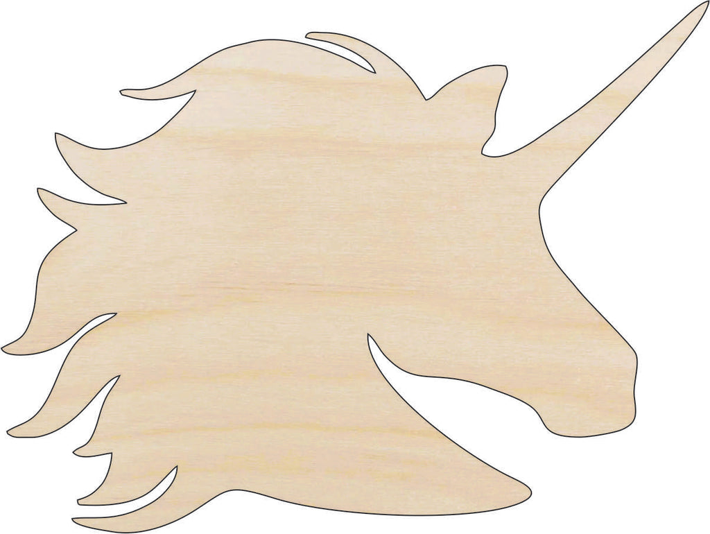 Unicorn - Laser Cut Out Unfinished Wood Craft Shape MYTH29