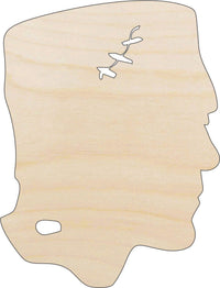 Frankenstein Wood Craft Shape - Laser Cut Baltic Birch Unfinished DIY Wood Art Supplies MYTH34 - The Wood Shape Store
