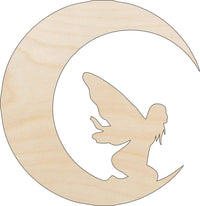 Fairy Wood Craft Shape - Laser Cut Baltic Birch Unfinished DIY Wood Art Supplies MYTH52 - The Wood Shape Store