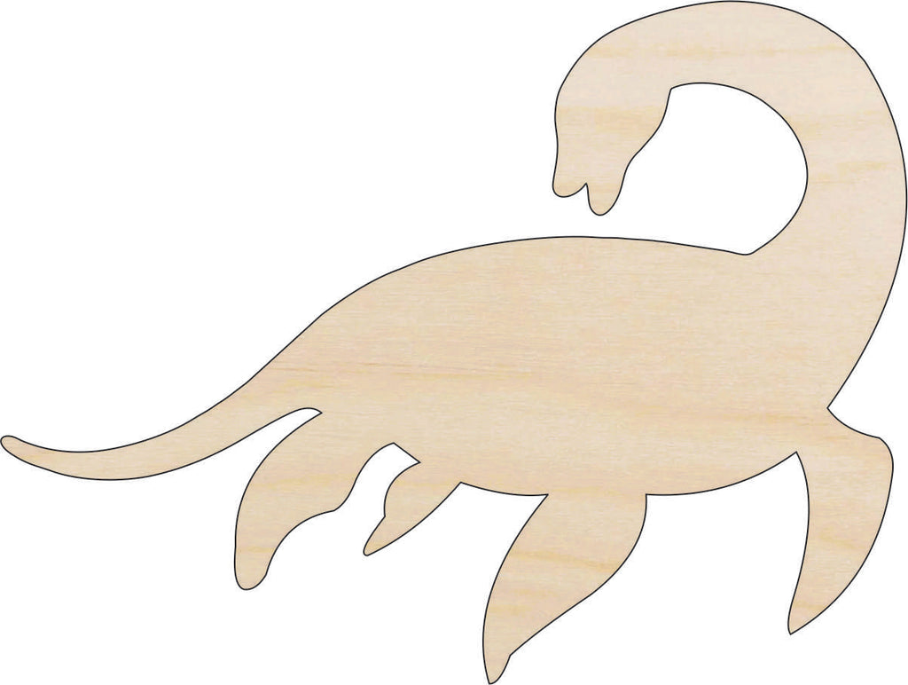Dinosaur Loch Ness Monster - Laser Cut Out Unfinished Wood Craft Shape MYTH53