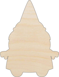 Gnome Wood Craft Shape - Laser Cut Baltic Birch Unfinished DIY Wood Art Supplies MYTH61 - The Wood Shape Store