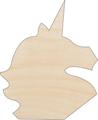 Unicorn Wood Craft Shape - Laser Cut Baltic Birch Unfinished DIY Wood Art Supplies MYTH94 - The Wood Shape Store