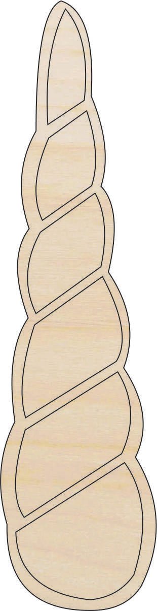 Unicorn Wood Craft Shape - Laser Cut Baltic Birch Unfinished DIY Wood Art Supplies MYTH96 - The Wood Shape Store