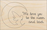 Fairy Wood Craft Shape - Laser Cut Baltic Birch Unfinished DIY Wood Art Supplies MYTH99 - The Wood Shape Store