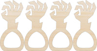 Zombie Napkin Rings Laser Cut Baltic Birch Unfinished DIY Wood Art Supplies NPKN12 - The Wood Shape Store