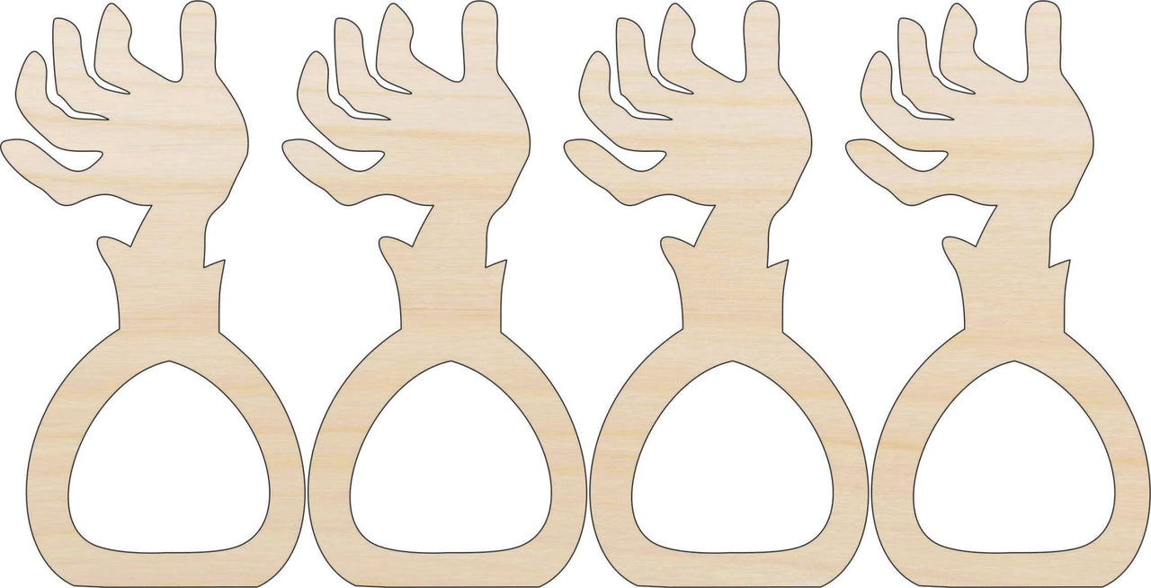 Zombie Napkin Rings Laser Cut Baltic Birch Unfinished DIY Wood Art Supplies NPKN15 - The Wood Shape Store