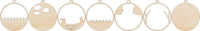 Bunny 3D Laser Cut Ornament – Baltic Birch Wood Craft Supplies | DIY Wood Ornament Kit ES2 - The Wood Shape Store