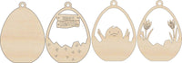Bird 3D Laser Cut Ornament – Baltic Birch Wood Craft Supplies | DIY Wood Ornament Kit ES62 - The Wood Shape Store