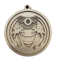 Beach 3D Laser Cut Ornament – Baltic Birch Wood Craft Supplies | DIY Wood Ornament Kit BC3 - The Wood Shape Store