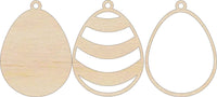 Easter 3D Laser Cut Ornament – Baltic Birch Wood Craft Supplies | DIY Wood Ornament Kit ES23 - The Wood Shape Store