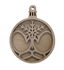 3D Ornament Mitten 3 Pieces Laser Cut Out Unfinished ORN27 3D Ornament Mitten 3 Pieces Laser Cut Out Unfinished ORN27