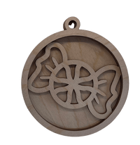 Candy 3D Laser Cut Ornament – Baltic Birch Wood Craft Supplies | DIY Wood Ornament Kit XM20 - The Wood Shape Store