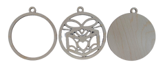 3D Ornament Present 3 Pieces Laser Cut Out Unfinished ORN99 3D Ornament Present 3 Pieces Laser Cut Out Unfinished ORN99